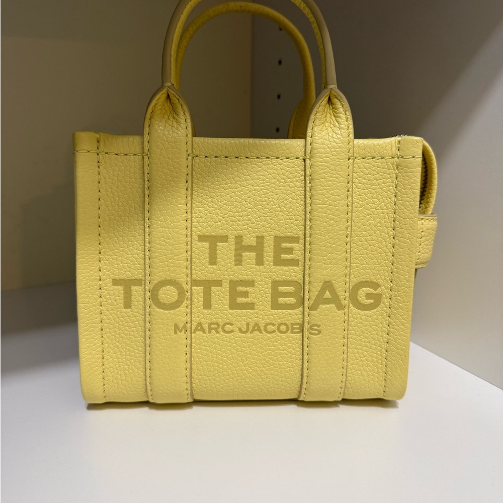 Marc Jacobs Custard Crossbody Tote Bag